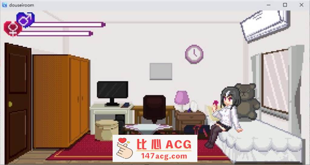 图片[2]-【互动SLG/像素动态】同居模拟器~Douseiroom DL正式版【新作/PC+安卓/250M】-比心acgn